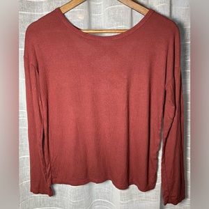 Alya Crisscrossed Back Shirt Small